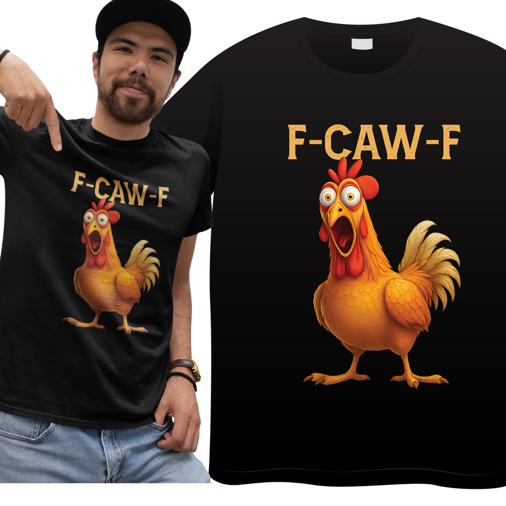 Koszulka F-CAW śmieszna idealna na prezent