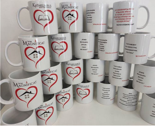 KUBEK Z DOWOLNĄ GRAFIKĄ NADRUKIEM LOGO TEKST ZDJĘCIE