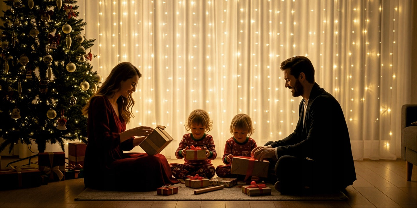 KURTYNA ŚWIETLNA LED 3x3 LAMPKI 300 Świąteczne Choinkowe GIRLANDA CIEPŁE XXL